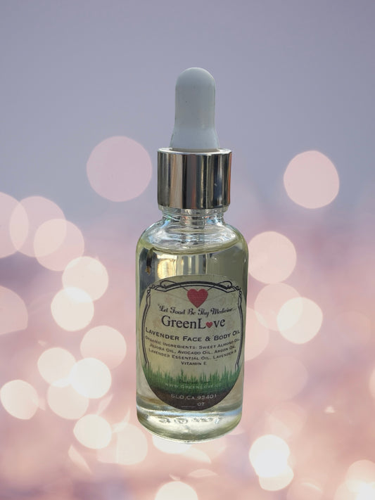 Lavender Face & Body Oil