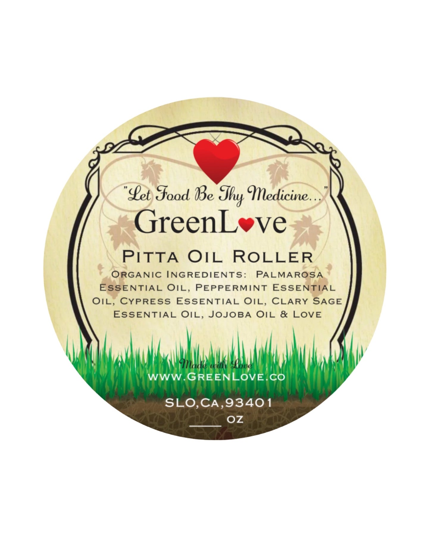 Pitta Oil Roller