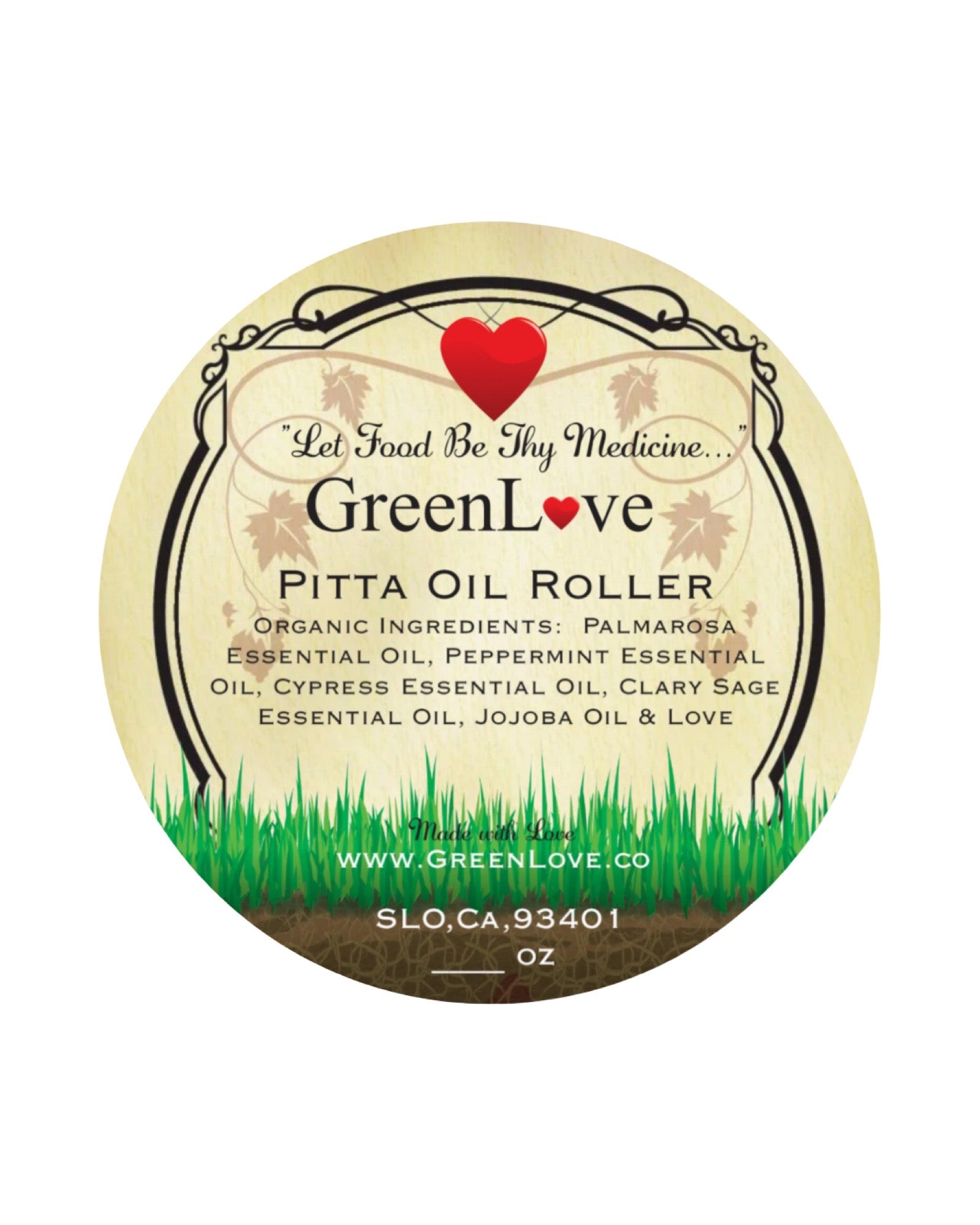 Pitta Oil Roller