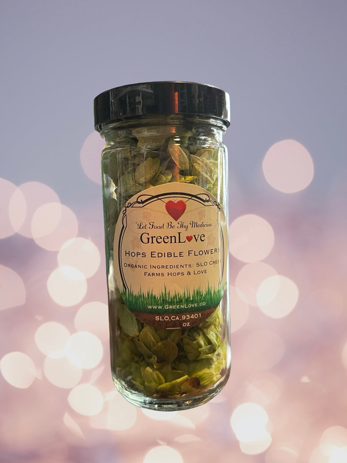 Organic Hops Edible Flowers