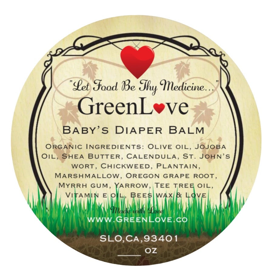 Baby’s Diaper Balm