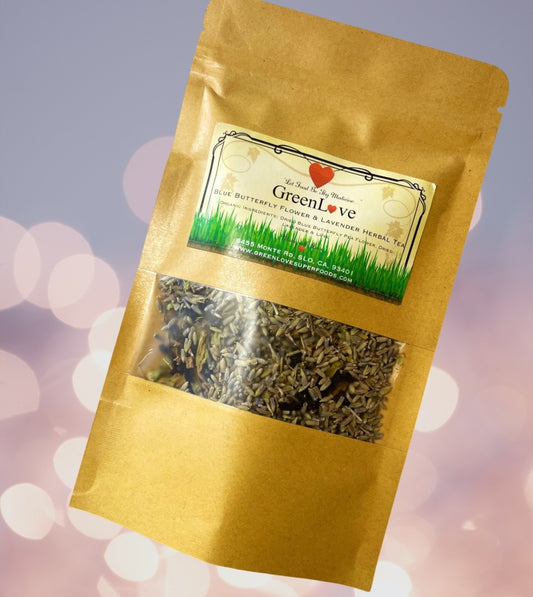 Blue Butterfly Flower & Lavender Herbal Tea