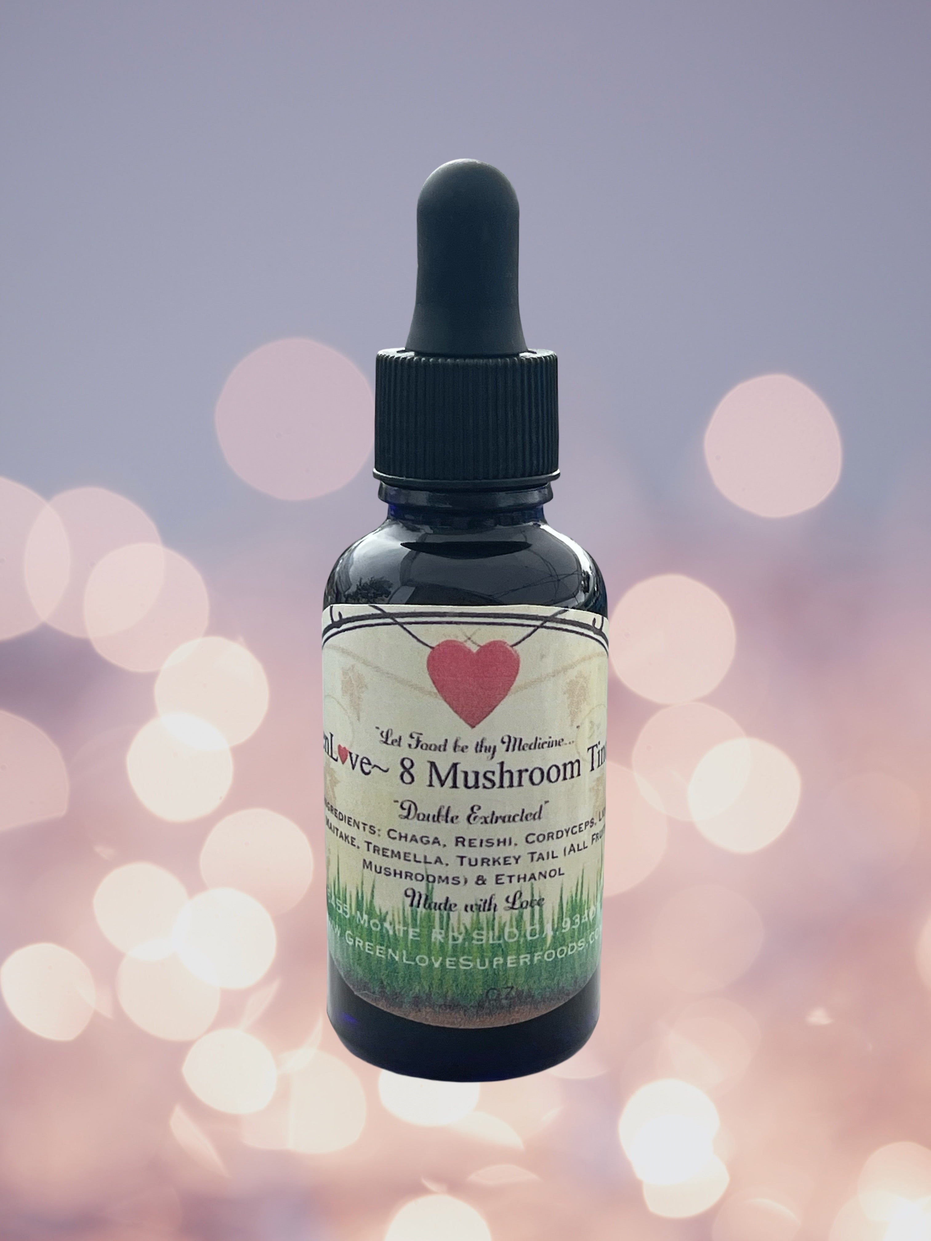 8 Mushroom Herbal Tincture