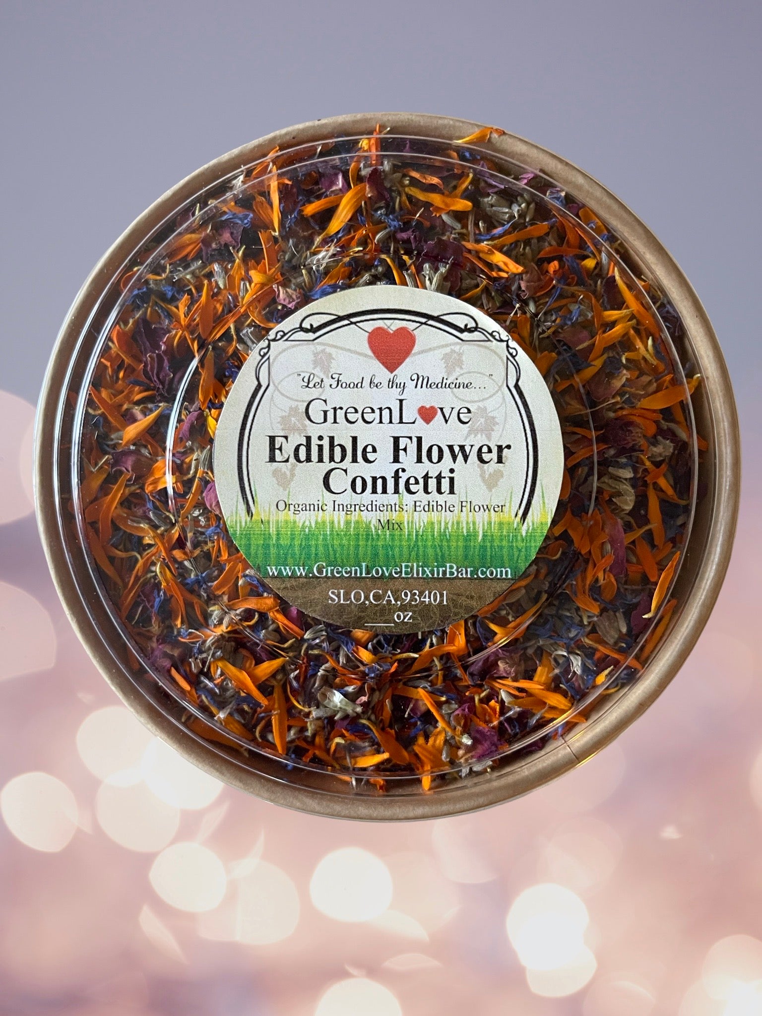 Edible Flower Confetti