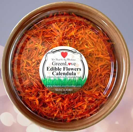 Edible Flowers: Calendula Petals